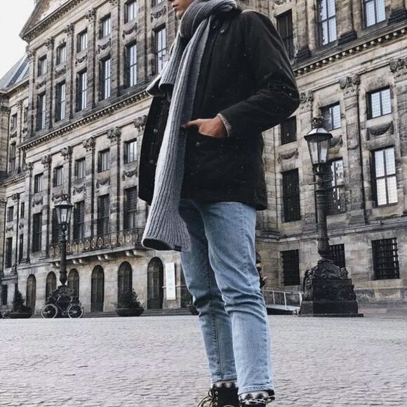 1460 Crazy Horse Leather Lace Up Boots -- Dr. Martens - Picture 4 of 4